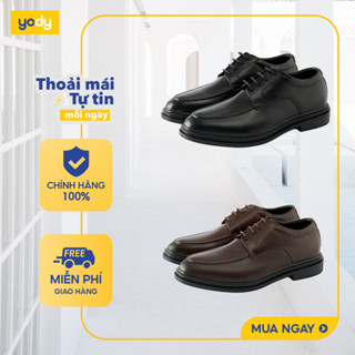  [SALE ĐG] Giày derby nam YODY da bò thật sang trọng, tôn chân GIM7005