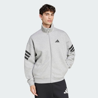  adidas Phong cách sống Áo Track Jacket Dệt Thoi 3 Sọc Future Icons Nam Xám JD4886 