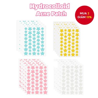 40 Miếng Dán Mụn Hydrocolloid, Che Chắn Mụn Và Vết Thâm, Hình Sao Dễ Thương, Sticker Chăm Sóc da