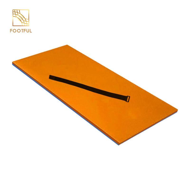 Thảm nước nổi di động XPE Foam Pool Bed Nệm cuộn một người để bơi ngoài trời