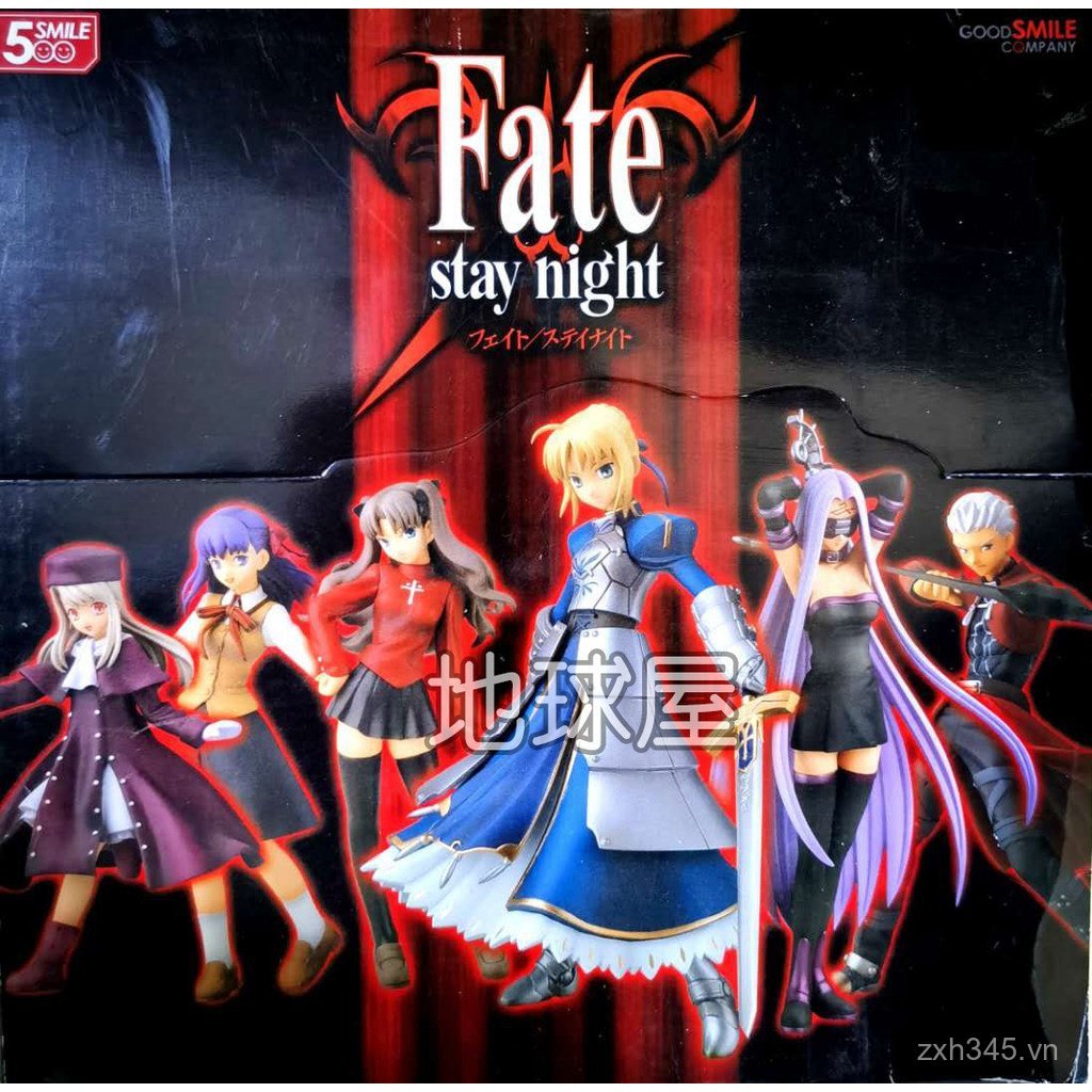 Số phận chính hãng ở lại đêm Fate stay night saber Rin Ilia Box Đồ trang trí trứng Hình Hàng có sẵn 