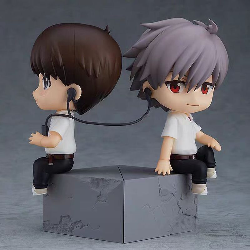 Sản phẩm mới Phiên bản Q Nendoroid 1260 Shinji Shinji 1261 Kaoru Nagisa EVA Evangelion Hình trong nư