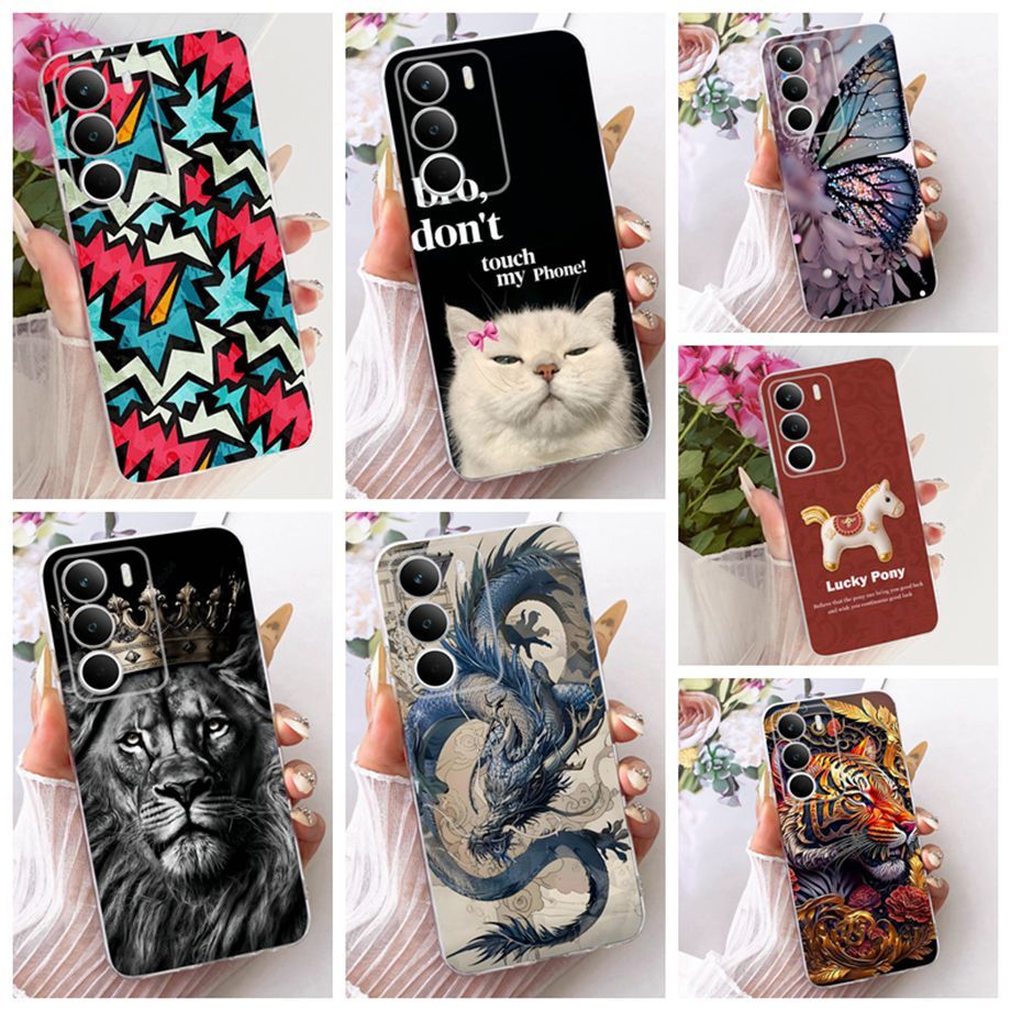 Dành Cho Realme C71 Ốp lưng Hoạt Hình Đáng Yêu Tranh Ốp Lưng Silicon Mềm TPU Cho OPPO Realme C71 C 7