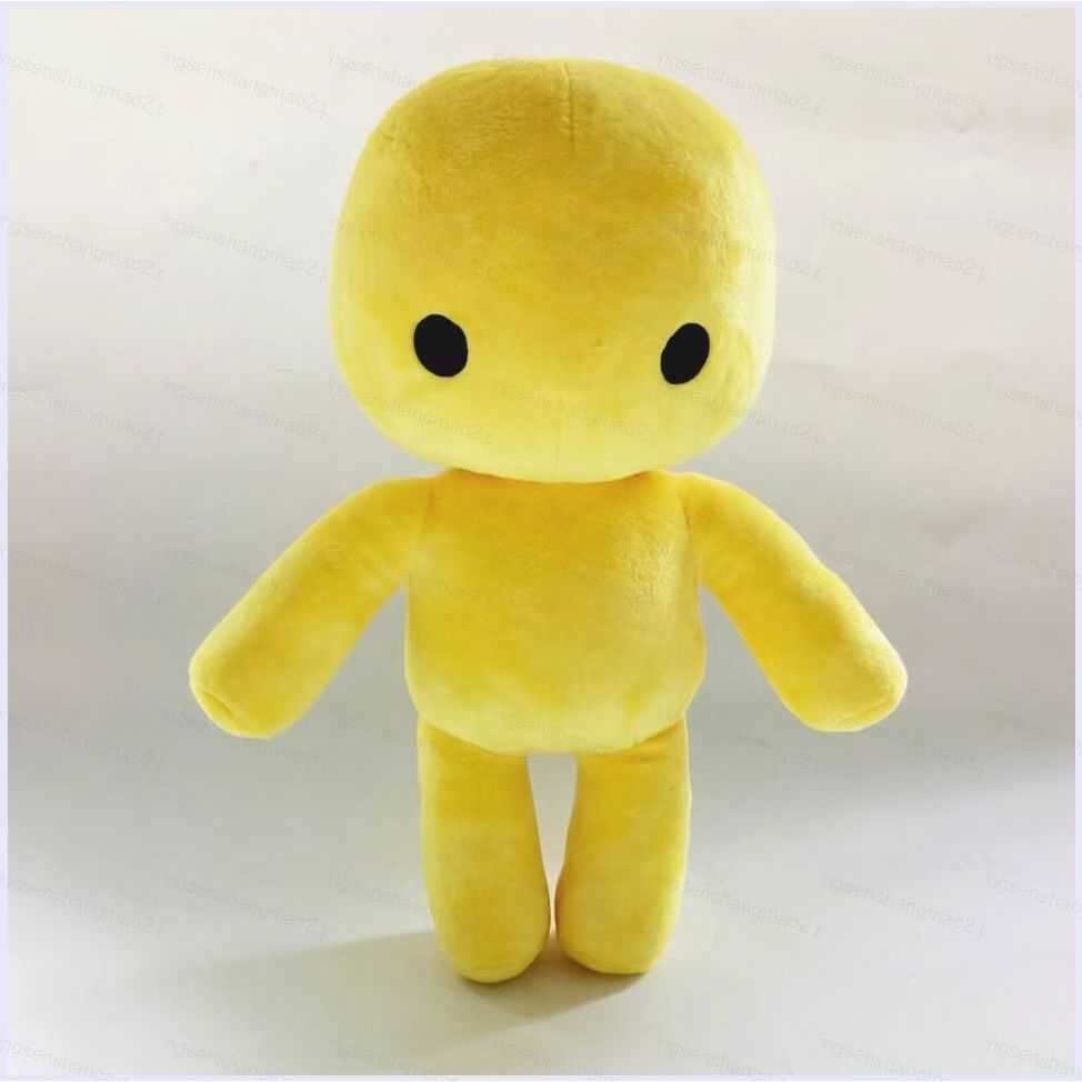 PS2 Wobbly Life Basic Yellow Player Mutant Octopus Plushie Game Merch Búp bê bông sang trọng dễ thươ