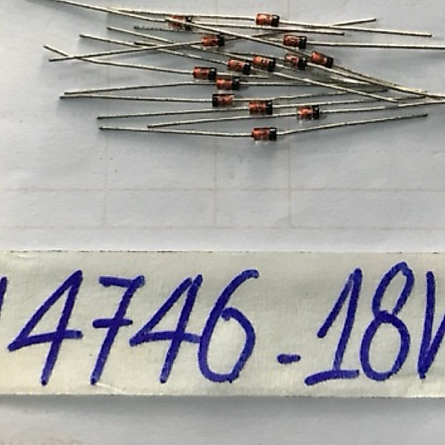 50 con Diode 1N4746-Zene 18V -1W