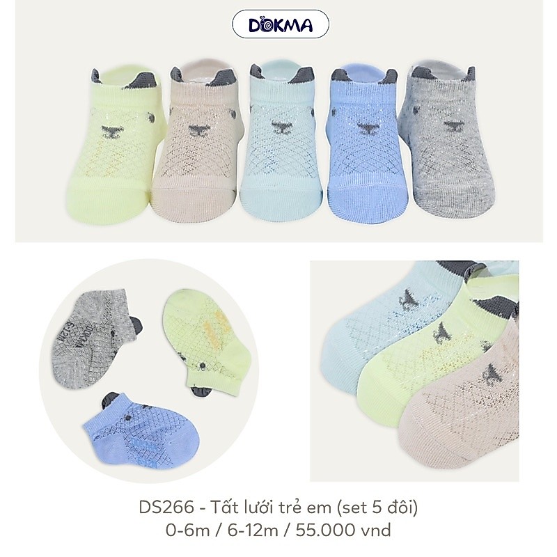 Tất lưới Dokma cho bé DS260