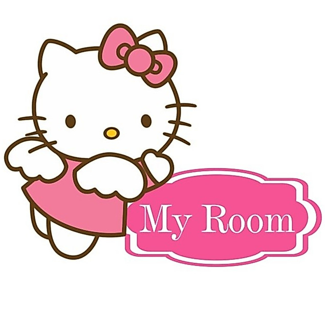 🌻DECAL BẢNG TÊN 3🎀 KITTY HOUSE