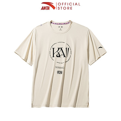[Kyrie Irving] ANTA Nam nữ Áo thun Thời Trang Áo Phông Unisex Life Style form rộng rãi 1724C1111