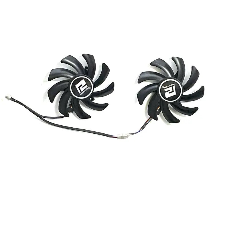 Quạt Làm Mát Cho POWERCOLOR Radeon RX7600 8GB Fighter Phiên Bản Cạnh Tranh Card Đồ Họa Thay Thế Quạt