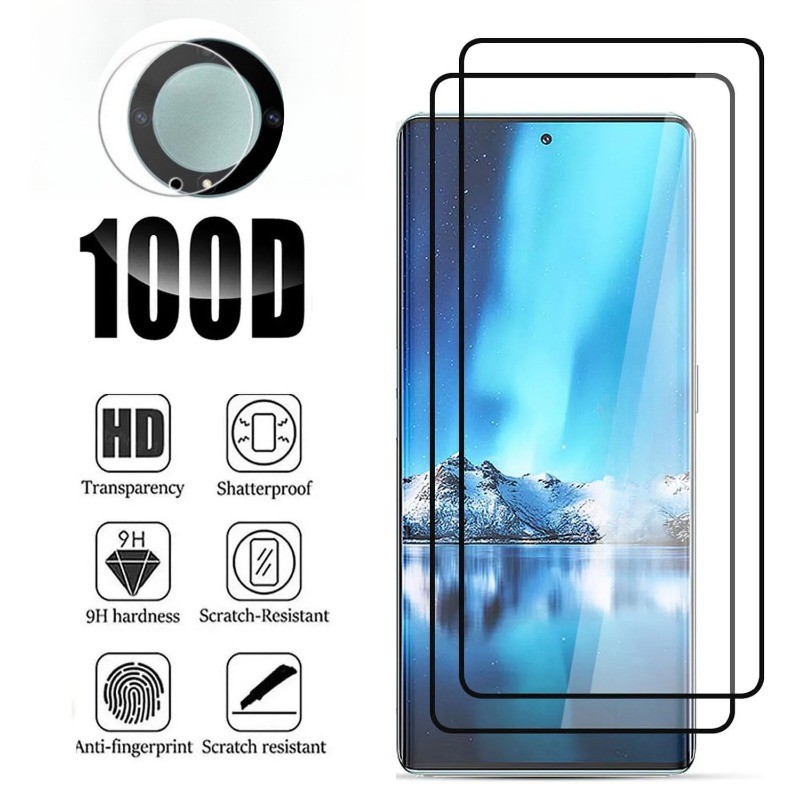 Dành Cho OPPO A1 A1k A1x A2 A2x A3 A3s A3x A5 A5s Pro 4G 5G Kính Cường Lực Cạnh Đen Độ Nét Cao Và Ph