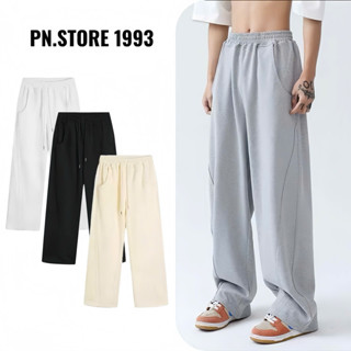  Quần Dài Form Rộng PN.STORE 1993 Vải Nỉ 2 Da Nam Nữ Local Brand Co Giãn Tốt Đứng Form Menswear 