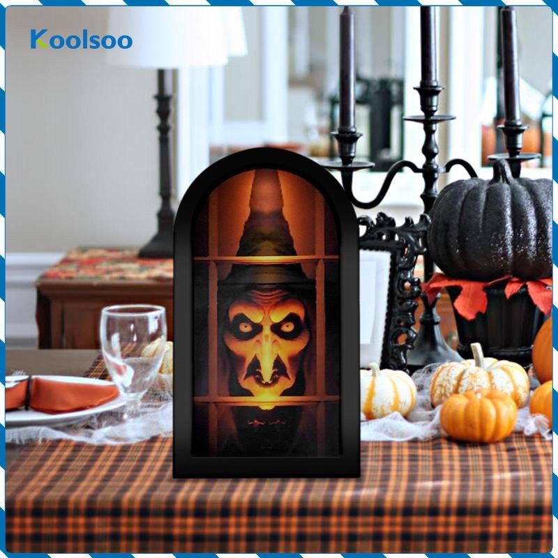 Halloween Mới Lạ Gương Phù Thủy Eerie Gương Trang Trí Nhà Cho Bữa Tiệc Trong Nhà