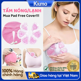 Kiumo【2 Túi】Túi Chườm Ngực Chườm Nóng Lạnh Giúp Mẹ Thông Tắc Tia Sữa, Kích Sữa, Giảm Đau Ti Hiệu Quả
