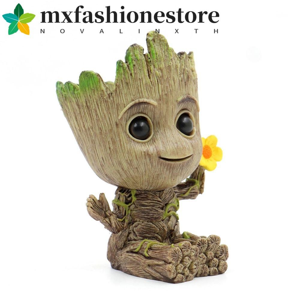 MXFA Tree Man Groot Model Marvel Kids Toy Mini Groot 6CM làm quà tặng Avengers Anime Nhân vật hành đ