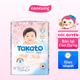 Tã quần Takato siêu mềm mại (L, 68 miếng)