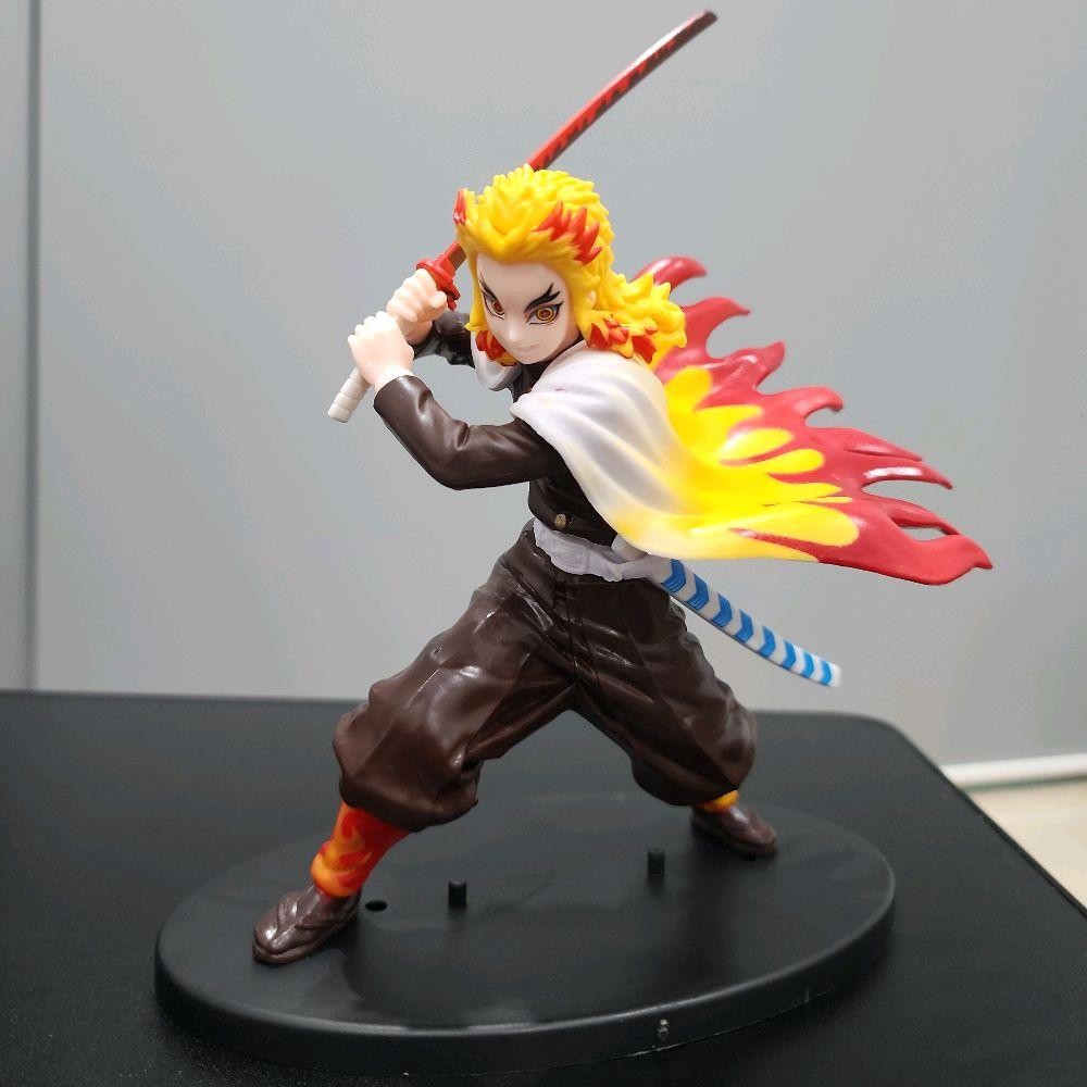 Mô hình Viêm Trụ Rengoku Kyoujurou dáng chiến đấu Cao 18 cm - Kimetsu No Yaiba