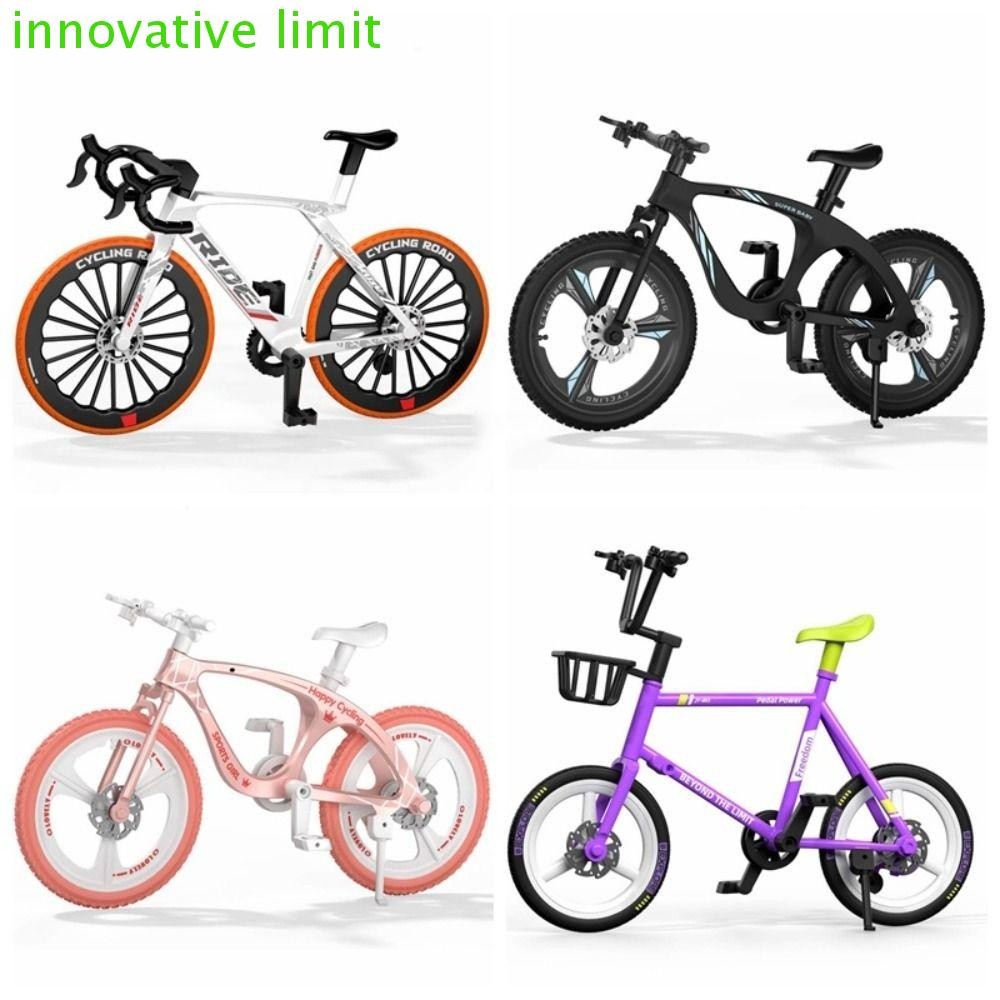 Mô hình xe đạp Mini DYRUIDOJ, Đồ chơi mô phỏng trang trí xe đạp leo núi, Quà tặng sinh nhật Diecast 