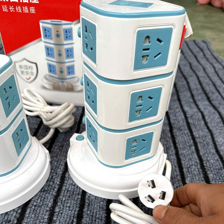 (M246)---Ổ Cắm Điện Đa Năng 2 Tầng - 3 Tầng - Ổ Đa Năng Có Cổng Sạc USB, Ổ Nối, Ổ Nối Dài, Ổ Chia Đi