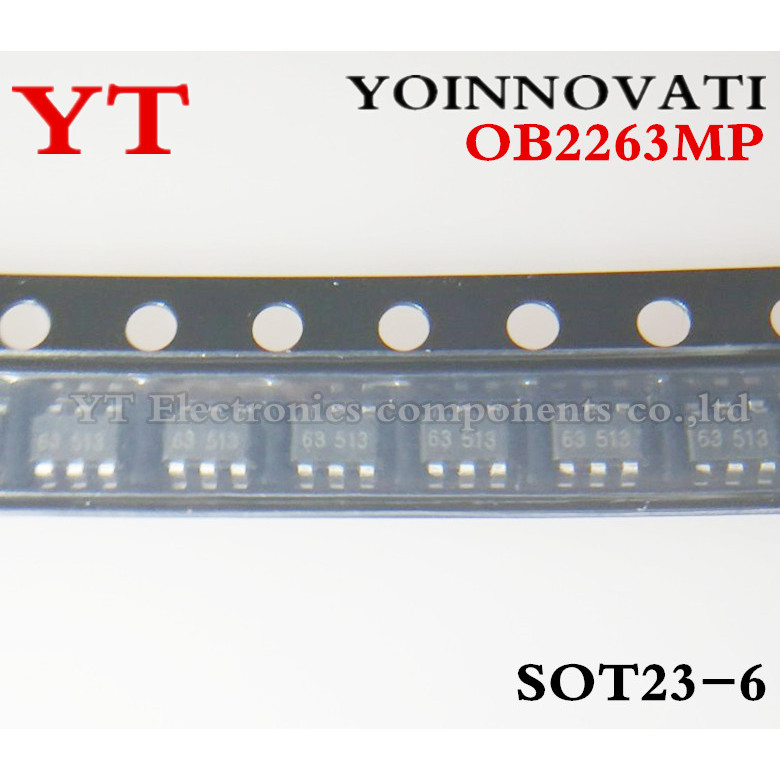 50 Cái / lốc OB2263MP OB2263 2263 SOT23-6 Chất Lượng Tốt Nhất
