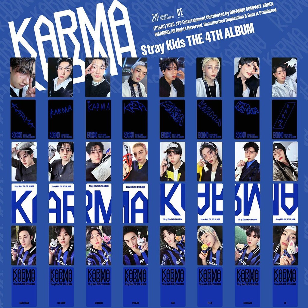 STRAY KIDS trở lại thẻ nhỏ đặc biệt của SKZOO xung quanh KARMA