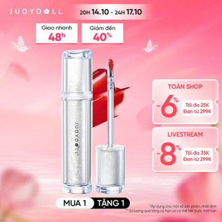 [MUA 1 Tặng 1] JUDYDOLL Son bóng "Ice-iron" Watery Lip Gloss Lâu trôi Không dính cốc Dưỡng ẩm 2,4g