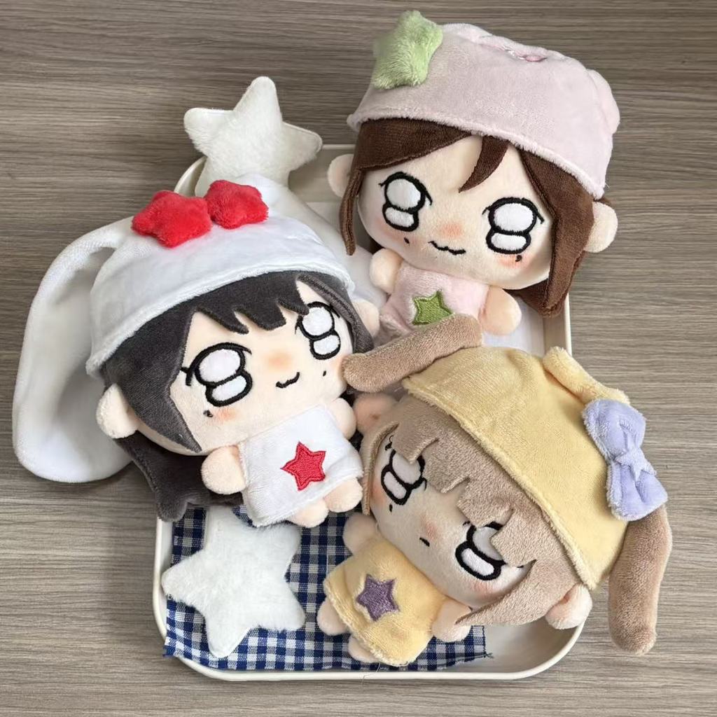 Jang Wonyoung Ahn Yujin Cotton Búp Bê Nhồi Bông Sang Trọng Đồ Chơi Kpop Thần Tượng Merch Sưu Tập Bé 