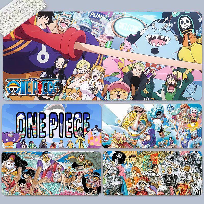 One Piece Anime Two-Dimensional Mouse Pad Oversized Luffy Zoro Keyboard Table Mat 0hYB