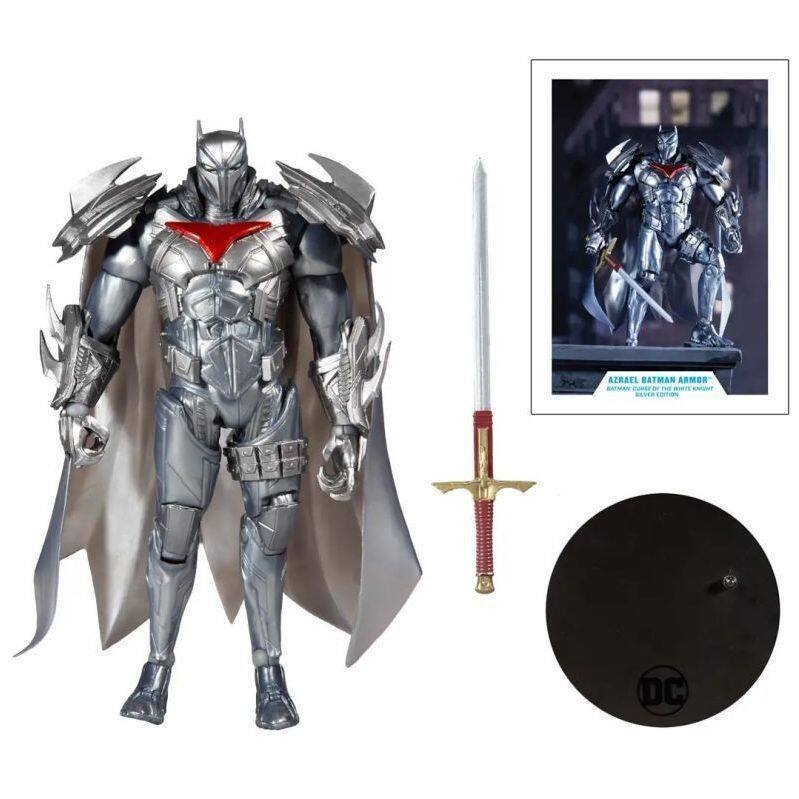 Sản Phẩm Mới Bạc Thiên Thần Tử Thần Batman Giáp Nỗi Buồn 23cm Nhân Vật Hành Động Hình Siêu Nhân Đồ C