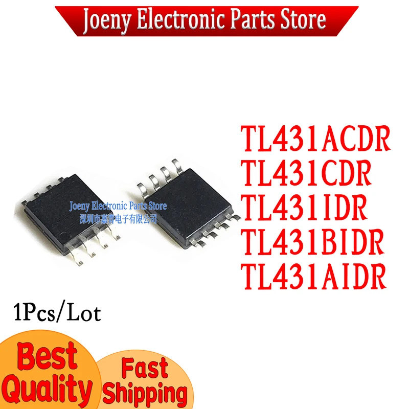 5 CHIẾC TL431CDR TL431ACDR TL431BIDR Z431B TL431AIDR 431AI SOP Chip ic