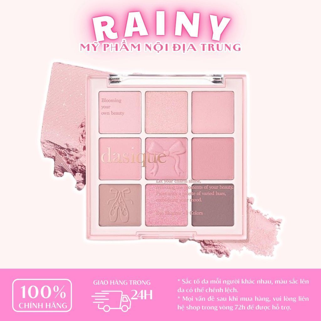 [DASIQUE] Bảng phấn mắt 9 ô Dasique Shadow Palette 8g