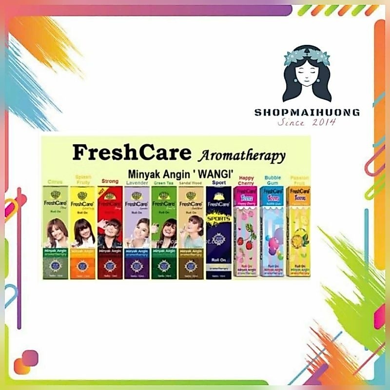 Dầu bi lăn fresh care 10ml