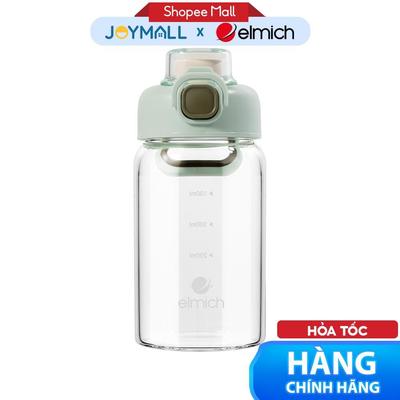 Bình Nước Thủy Tinh Elmich EL1399,EL1401,EL1402,EL1404,EL1430, Hàng Chính Hãng, 500-700ml - Joymall