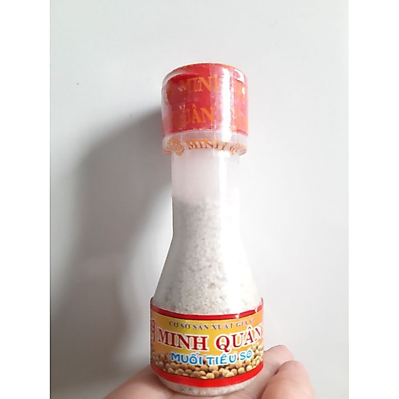 1 lốc muối tiêu Minh Quân 6 chai nhỏ