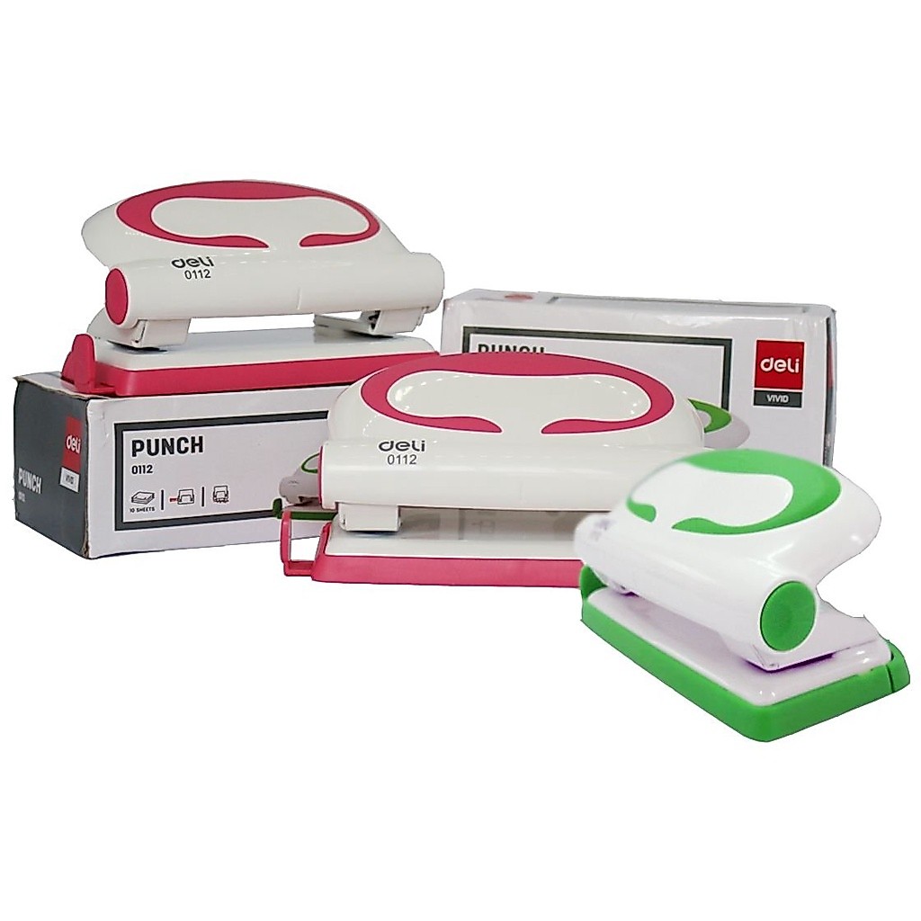 MÁY Bấm 2 lỗ mini Deli 0112