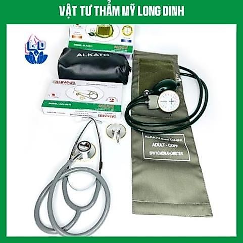 Bộ Máy Đo Huyết Áp Cơ Alkato AK2-0811 Nhật Bản [Máy + Tai Nghe]