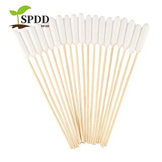 Spdd 50 Chiếc Khăn Bông Thú Cưng, 15cm Dùng Một Lần Cho Chó Cotton Buds, Chuyên Nghiệp Loại Bỏ Bụi Bẩn Một Đầu Cotton Swabs Rửa Tai Chó Dính Tẩy Sáp Tai Mèo