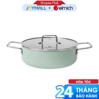 Nồi Lẩu Chống Dính Ceramic Elmich EL5538SK28 Size 28cm, Hàng Chính Hãng, Bắt Từ Nhanh - JoyMall
