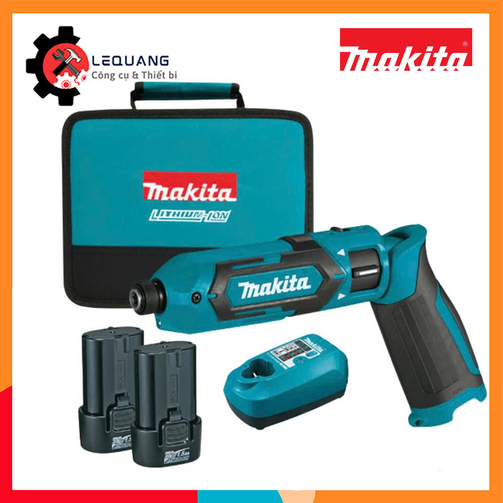 Máy vặn vít gập dùng pin 7.2V Makita TD022DSE DF012DZ Thân Máy, bảo hành 12 tháng chính hãng