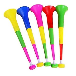 Kèn Vuvuzela, Kèn Loa 3 Khúc, Cổ Vũ Bóng Đá Âm Thanh To, Vang Xa size lớn 60cm - MK002
