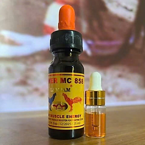 Nhỏ đá vàng Power MC 858 Thái Lan dùng cho gà tỉnh táo trong thi đấu, gà đá bo lớn