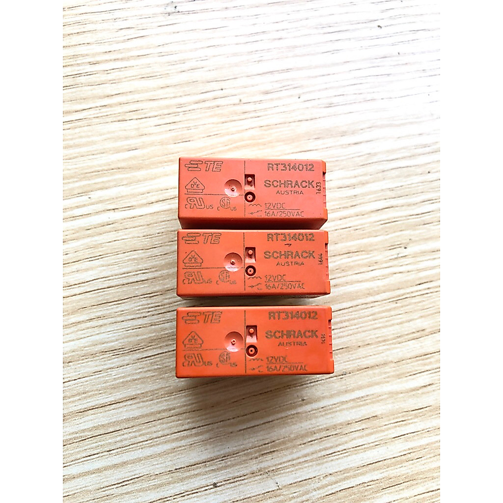 Relay Schrack RT314012 12v/250v/16A