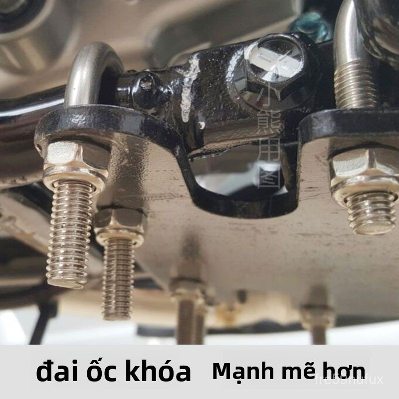 Chân chống đứng độ trợ lực xe máy Haojue GZ150 GZS150 cọc chống giữa dựng xe bản Mỹ chịu tải