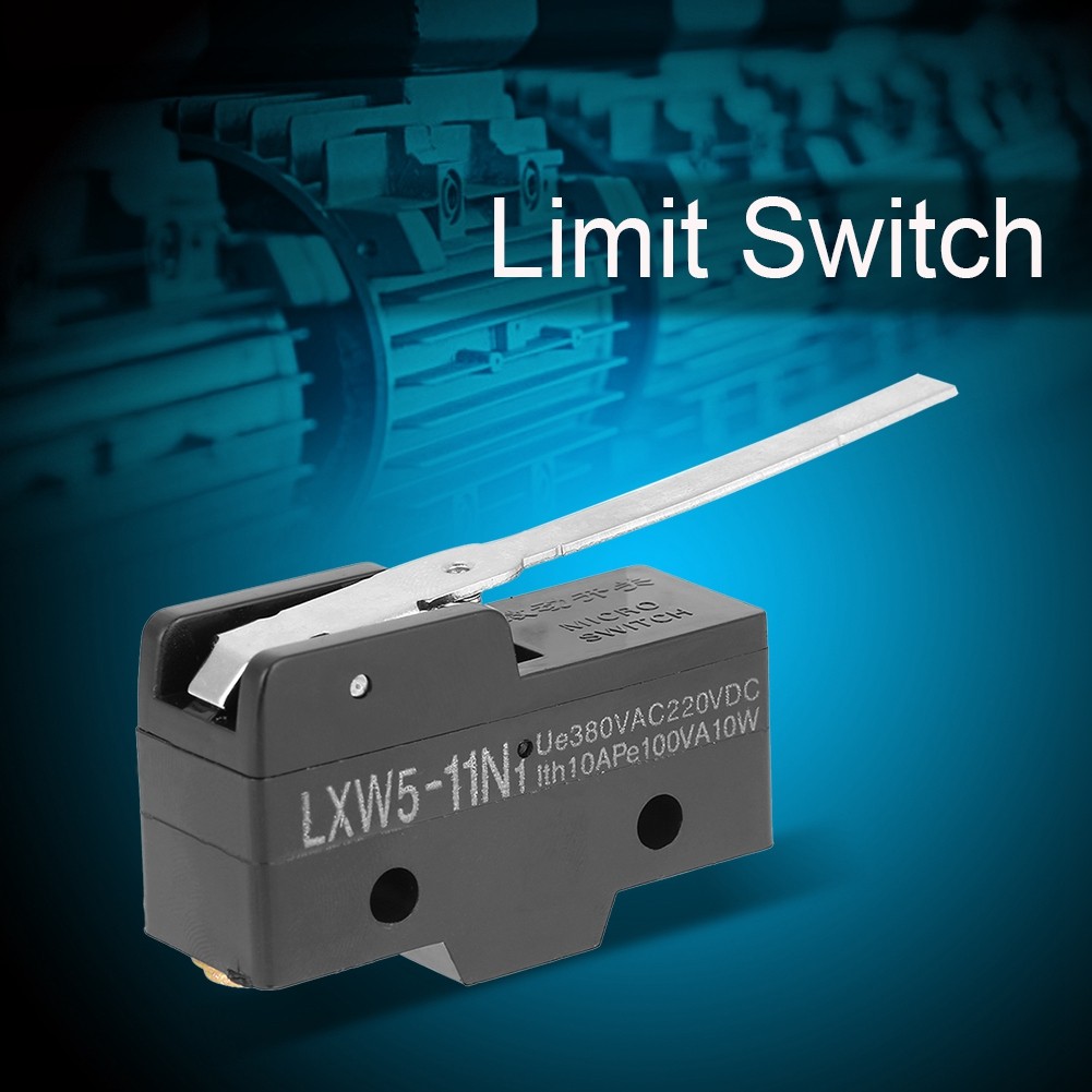 Công tắc giới hạn Vitreck LXW5-11N1 Tay đòn dài SPDT cho các ứng dụng CNC