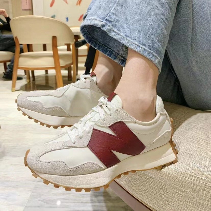 Giày Putian Nguyên Chất Nguyên Bản Giày Cao Cấp Bán Chạy nb327 Yuanzu Xám Đế Dày Thể Thao Nam Nữ Già