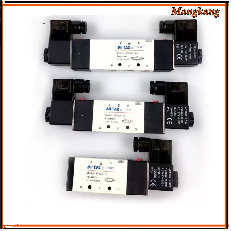 Mới Van điện từ Model 4V310-08 Và 4V310-10 (AC220v / DC24v)