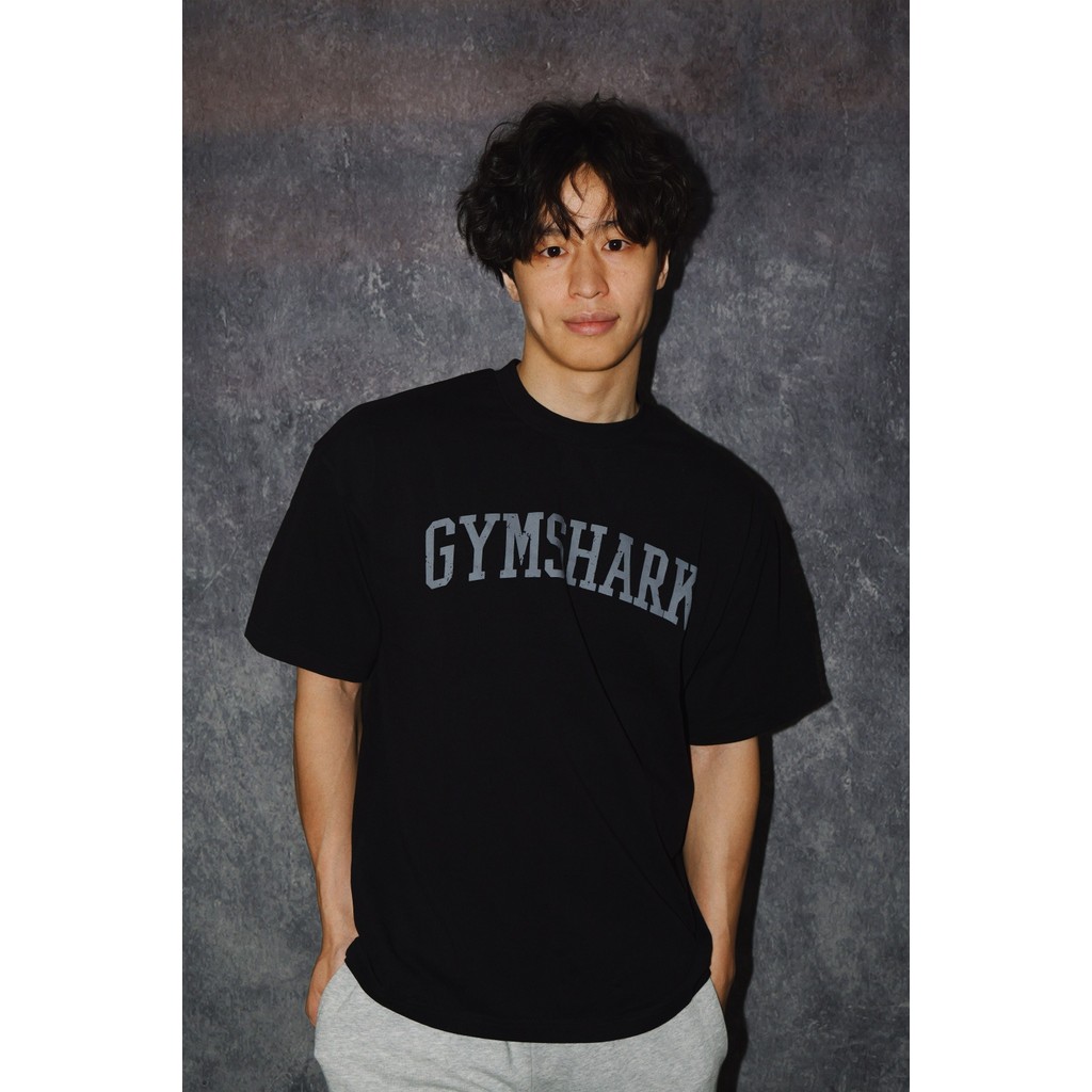 Bộ đồ thể thao Gymshark nam nữ siêu mềm, tay ngắn, phù hợp cho luyện tập retro