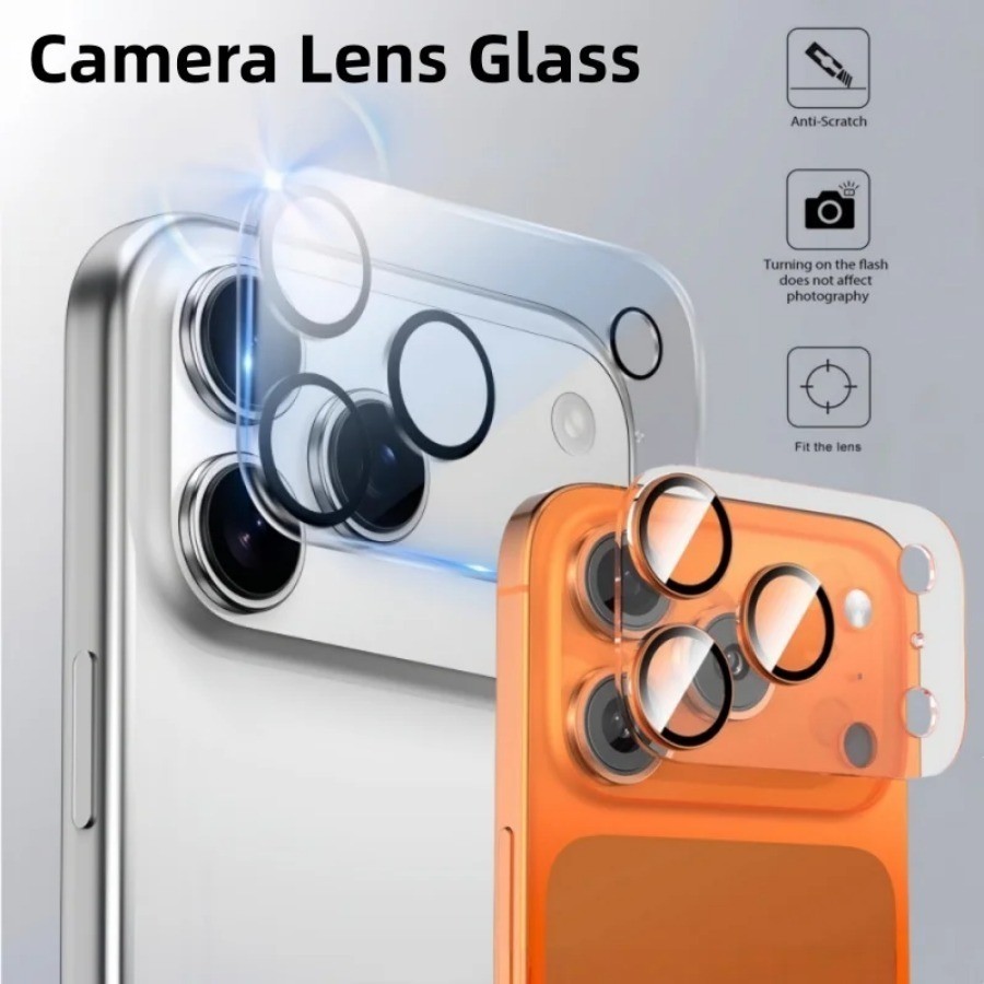 Kính cường lực bảo vệ camera sau mạnh mẽ cho iPhone Air 11 12 13 14 15 16 17 Pro Max 12 13 Mini 14 15 16 Plus | BigBuy360 - bigbuy360.vn