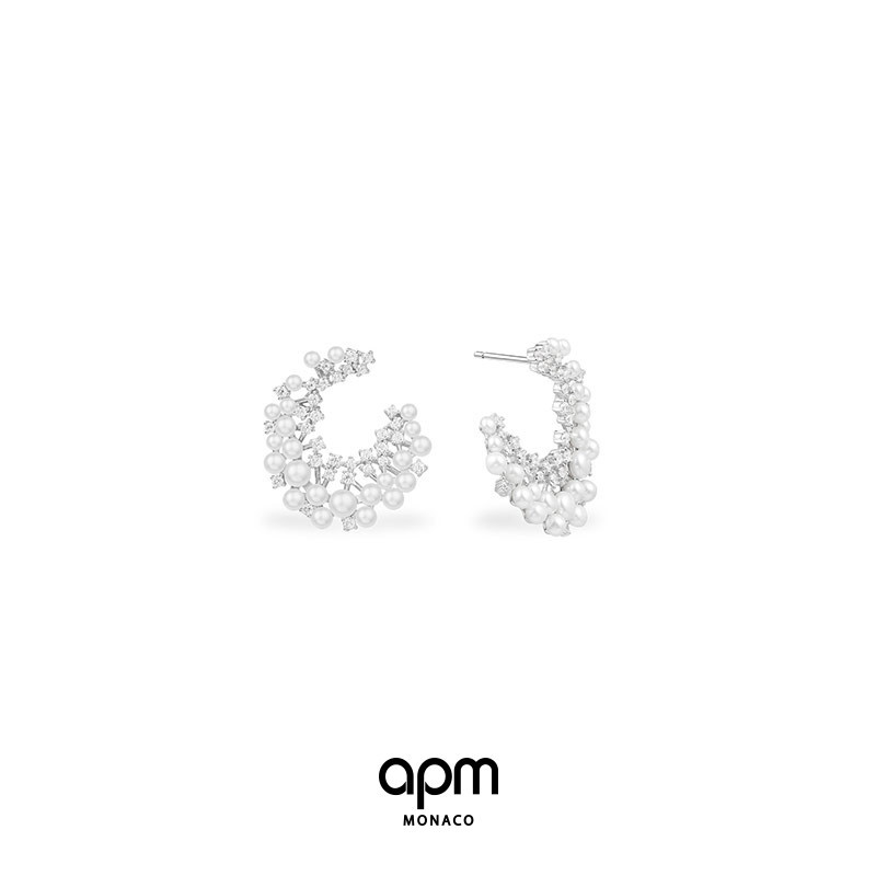 [Có Hộp] Bông Tai Ngọc Trai Hàng Sẵn Có Thiết Kế Sense Niche Design Sense Niche Sense Light Sang Trọ