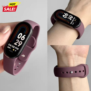  Dây Đeo Silicon Cho Xiaomi Mi Band 10 NFC 9 8 Vòng Tay Thể Thao Thay Thế Dây Đeo Đồng Hồ Vòng Tay Cho Miband 9 8 Mi Band 10 Correa Dây Đeo 