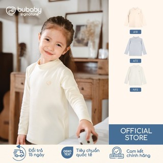 [BU Baby] (6M-5Y) Áo dài tay cao cổ Thu êm BU Baby Cotton BCT310900 | Bubaby Chính hãng